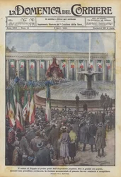 Il saluto di Foggia al primo getto dell